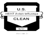 U.S. Clean h5/h7 avian influenza