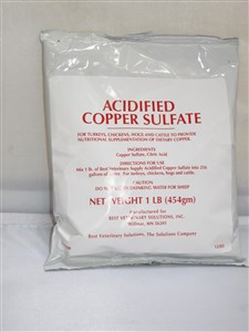 Acidified Copper Sulfate