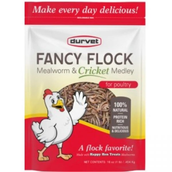 Fancy Flock Mealworm + Crickets