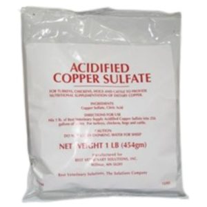 Acidified Copper Sulfate