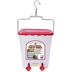 4 Gallon Cup Poultry Drinker
