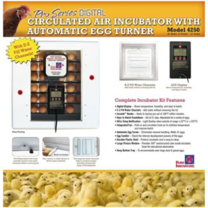 Digital Pro Series Incubator w/ Auto Turner