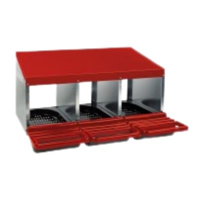 Three Hole Roll Out Nest Box